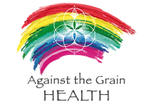 Twelve Months of Sunshine supplier Against The Grain Health logo