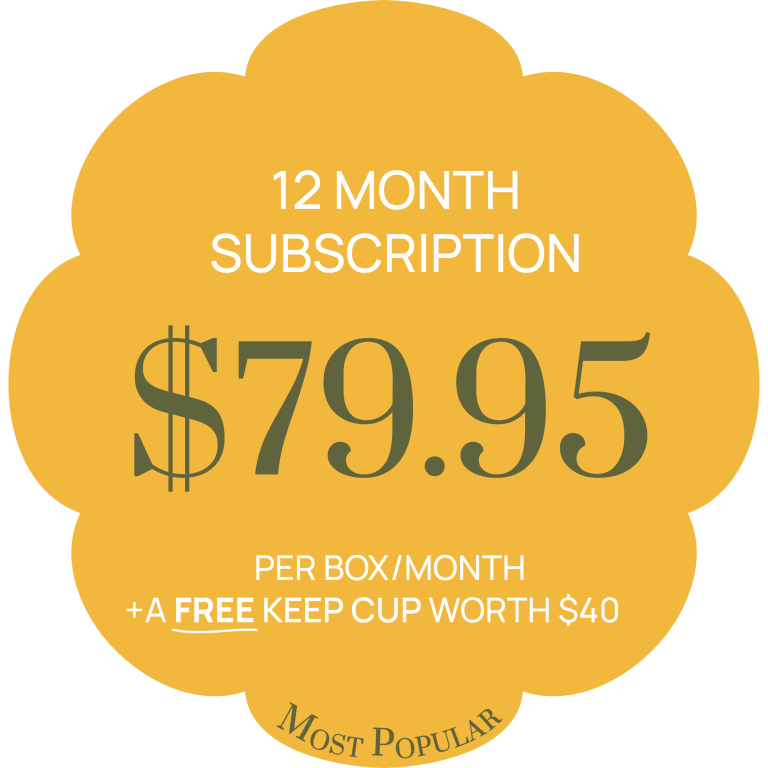 12 Month Subscription for Twelve Months of Sunshine